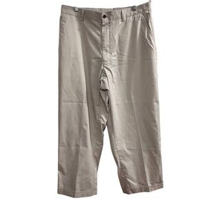 TravelSmith Men's Beige Casual Pants Size 38 Elastic Waistband